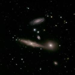 Grupo de Galaxias / Crdito: Gminis Sur.