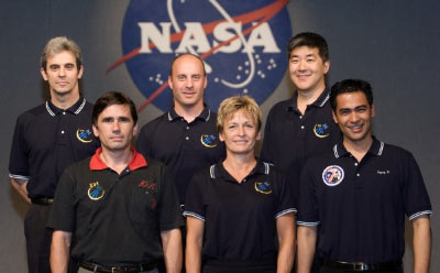 Orbinautas de la Expedicin 16 a la Estacin Espacial Internacional. NASA/ESA.