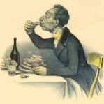 Amante de las
ostras. Amante de las
ostras.