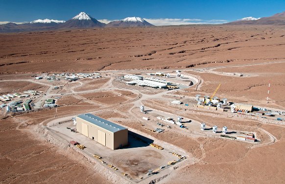 Centro de Apoyo a las Operaciones ALMA (OSF). Foto: ALMA (ESO/NAOJ/NRAO).