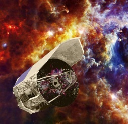 Ilustracin artstica del  Observatorio Infrarrojo Herschel/ESA.