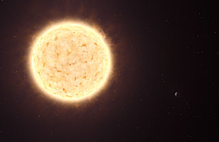 HIP 13044 a y b, una estrella con uno o ms planetas que fueron capturados por nuestra galaxia, la Va Lctea, desde otra galaxia.