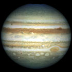 Jpiter, un planeta de gas. Crdito: HST/NASA.