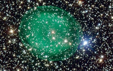 La nebulosa planetaria IC 1295. Realizada con el telescopio VLT de ESO en Chile. Crdito: ESO/VLT.